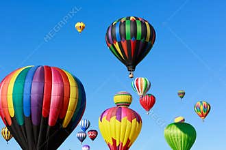 Hot air balloons