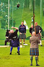 Weight over the bar event, Highland Games