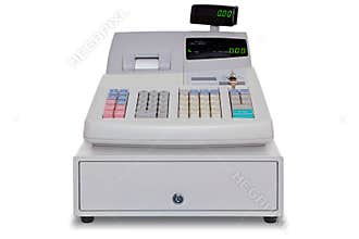 Cash Register isolated with clipping path