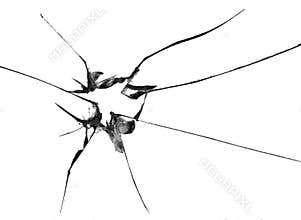 Broken glass
