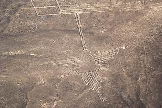 Nazca lines, Hummingbird Nasca, Peru, South America