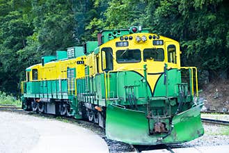 Train and Railroad