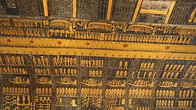 Tomb of Ramses V and Ramses VI (KV9) in Valley of the Kings, Luxor