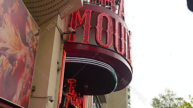 Paris, France Mouline Rouge Entrence