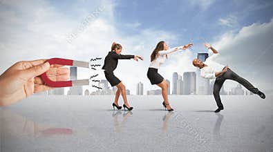 Capturing people with marketing