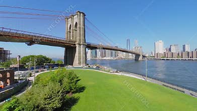 Empire-Fulton Ferry State Park near Brooklyn