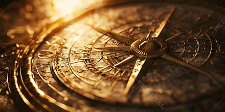 Astrologic Zodiac Wheel sign symbolical