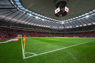soccer match Poland - Ukraine