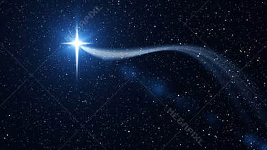 Christmas star of the Nativity of Bethlehem