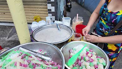 mashed tapioca cake or cassava cakes