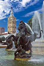 J.C. Nichols Fountain Detail