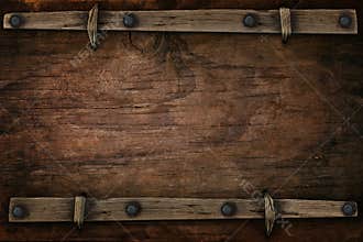 Wood with free space western style