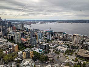 Aerial photo of Seattle