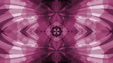 Abstract Purple Fractal Pattern