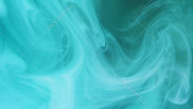 Shimmering wave paint water splash blue shiny ink