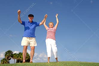 Seniors retirement excitement