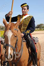 Victorian horse artillery trooper