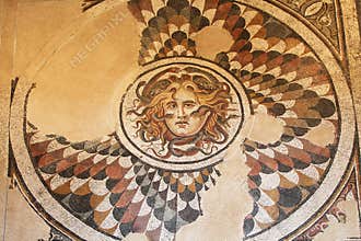 A roman mosaic