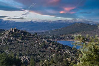 ...landscape, mountains, view, nature, nature, spain, madrid, si