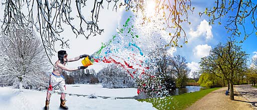 Spring splash!