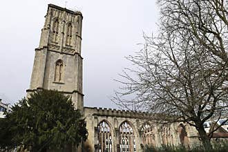 Temple Church or Holy Cross Church in Bristol