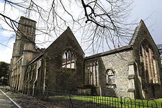 Temple Church or Holy Cross Church in Bristol