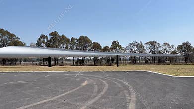 White Rock Wind Farm's mighty turbine blade monument