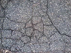 Cracked Asphalt