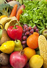 Fresh Vegetables Food Fruit Produce