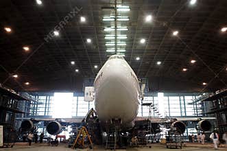 Boeing Flight Under Maintain