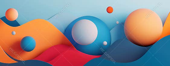 Abstract 3D Background
