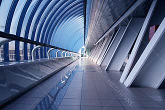 Modern business corridor