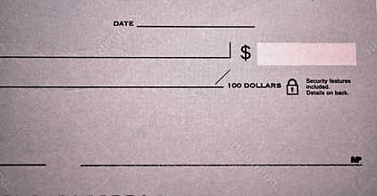 Standard bank check