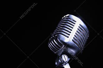Old style jazz/blues microphon