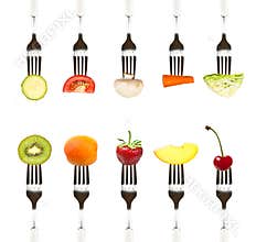 Diet and healthy eating concept