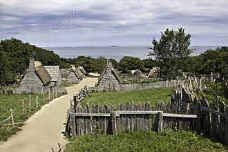 Plimoth plantation at Plymouth, MA