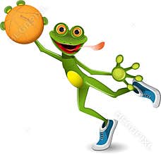 Frog basketball