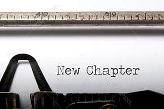 New chapter