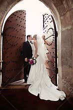 Wedding kiss