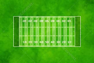 American football field