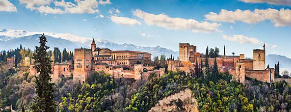 Alhambra de Granada, Andalusia, Spain
