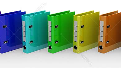 Colored Ring Binders