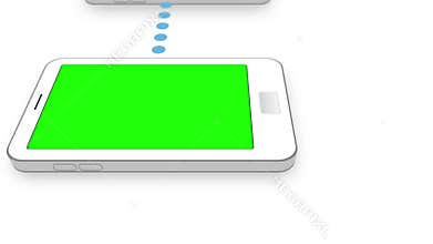 Copy spaces on smartphones screens