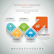Arrow Graphic Segment Infographic