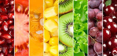 Healthy food background
