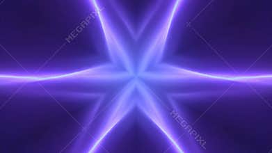 Abstract Starburst - A Mesmerizing Display of Light and Energy