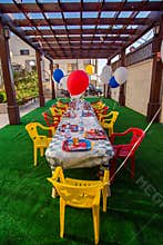 Kids American Theme Birthday Party