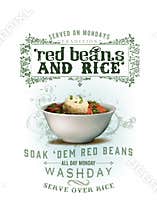 NOLA Collection Red Beans and Rice Background