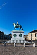 Danish Royal Castle Amalienborg