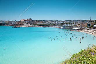 Otranto town in Puglia Italy